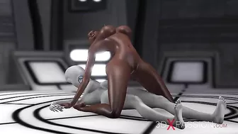 Sci fi hentai sex is really nasty and everyone wants to get fucked happily