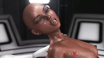 Sci fi hentai sex is really nasty and everyone wants to get fucked happily
