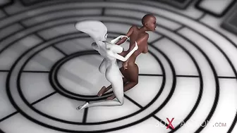 Sci fi hentai sex is really nasty and everyone wants to get fucked happily