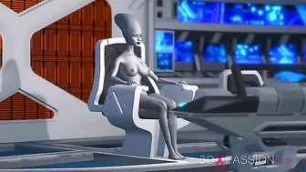 Sci fi hentai sex is really nasty and everyone wants to get fucked happily