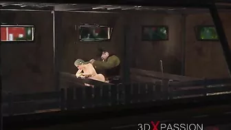 Awesome big thick dick that is making her scream in pleasure at the farm