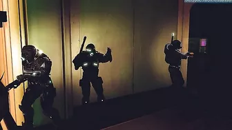 Alien fuck scene with a great deal of screwing in a group fucking movie