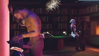 Alien fuck scene with a great deal of screwing in a group fucking movie