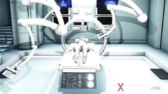 This girl has an amazing vibe and looks very erotic in this spooky situation