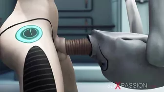 This girl has an amazing vibe and looks very erotic in this spooky situation