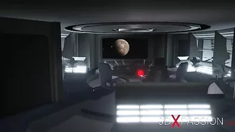 Alien makes her moan in pleasure in ways she never thought were possible