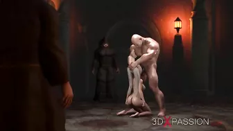 Video gives the viewer a graphic close up of the throbbing rod penetrating