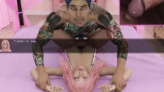 Sister sex Big thick dick in a cunt makes the girl have an orgasm all by itself