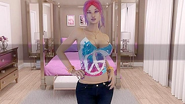 Sister sex Big thick dick in a cunt makes the girl have an orgasm all by itself