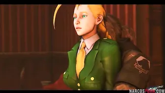 Venom Snake fucks Cammy from Street Fighter for some stupid reason NON CANON
