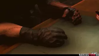 Venom Snake fucks Cammy from Street Fighter for some stupid reason NON CANON