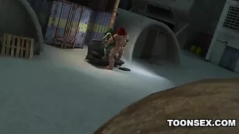 XXX video with a really sexy babe that looks perfect while on all fours