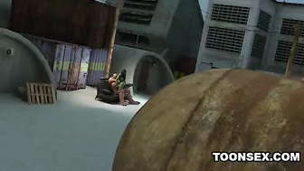 XXX video with a really sexy babe that looks perfect while on all fours