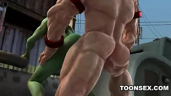 XXX video with a really sexy babe that looks perfect while on all fours