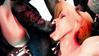 Big thick cock slides in her pussy to make her feel like she's on cloud nine