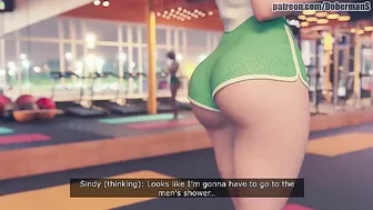 Fitness beauty showing her lust for black dicks and hardcore sucking too