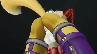 Furry madness showing hardcore screwing with lots of nasty sounds and more