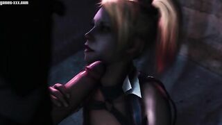 Harley Quinn will have to deal with Batman's big boner in a hot hentai video