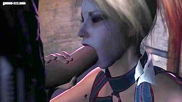 Harley Quinn will have to deal with Batman's big boner in a hot hentai video