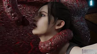 Resident Evil's Claire has to fuck tentacles and enjoy the wildest gape too Resident Evil's Claire has to fuck tentacles and enjoy the wildest gape too