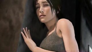 She may look like an innocent but that is a big tease from one Lara Croft