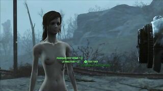 Fallout 4 Mr Handy fucking a wondering teen in the middle of nowhere as well