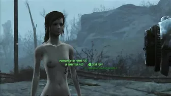 Fallout 4 Mr Handy fucking a wondering teen in the middle of nowhere as well