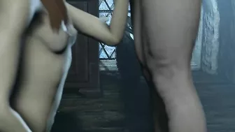 Ginny Weasley is fully prepared to take Harry's hard cock in her little twat