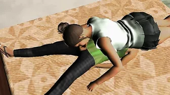 She really knows how to please a man with her pussy during hot facesitting