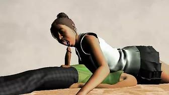 She really knows how to please a man with her pussy during hot facesitting