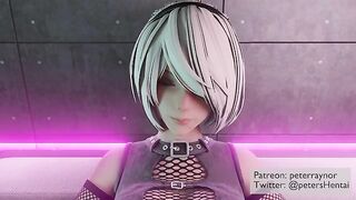 New age superheroine character in this 2d girl hentai video with a creampie