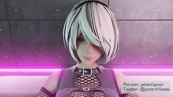 New age superheroine character in this 2d girl hentai video with a creampie