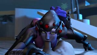 Overwatch content showing leggy girls that are addicted to long cocks and sex