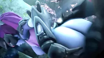 Overwatch content showing leggy girls that are addicted to long cocks and sex