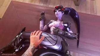 Overwatch content showing leggy girls that are addicted to long cocks and sex