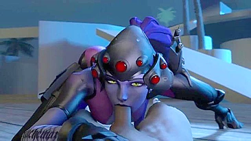 Overwatch content showing leggy girls that are addicted to long cocks and sex