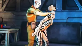 Blue Star 2 Space sex scene showing hardcore anal and lots of strong orgasms