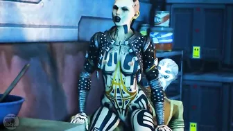 Blue Star 2 Space sex scene showing hardcore anal and lots of strong orgasms