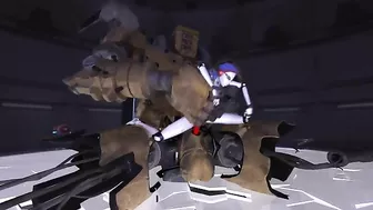 This way or that way, here I come! Robot sex scene that crosses all boundaries