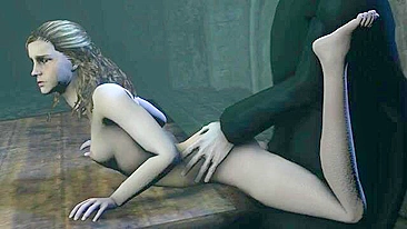 Massage your mouth with my dick! Taboo Slytherin sex scene with Hermione