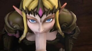 Zelda porn with cuckolding and other hardcore experiences with Link and others