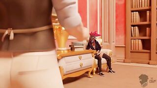 Porn debut with big ears and bigger pussies with League of Legends gals