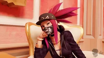 Porn debut with big ears and bigger pussies with League of Legends gals