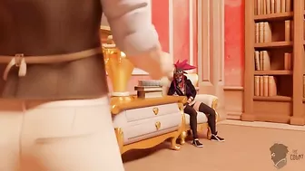 Porn debut with big ears and bigger pussies with League of Legends gals