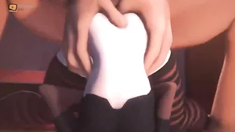 Mavis Dracula gets her tiny pussy and mouth fucked a bunch like a cheap hoe