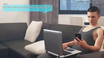 Redheaded wife is ready for huge bull dick in a twisted cuckolding scene