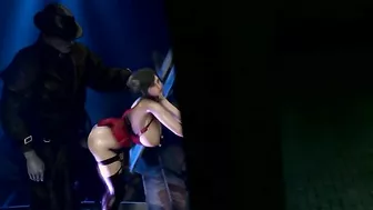 Horny Ada Wong's amazing zombie blowjob with hardcore fucking as a bonus