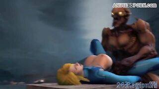 Samus is really addicted to veiny dicks and hardcore closeup banging as well