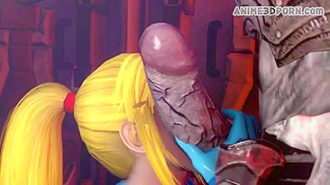 Samus is really addicted to veiny dicks and hardcore closeup banging as well