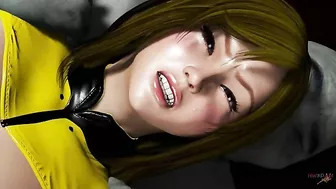 Hentai movie showing a big boobs spacewoman that gets power fucked a bunch